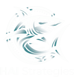 Logo von HAI Strategies mit stilisiertem Hai – Online-Marketing- & E-Commerce-Agentur